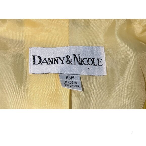 Danny & Nicole New York Blazer – Sage Gray / Greenish Gray – Size 16P – NWT - Picture 4 of 5